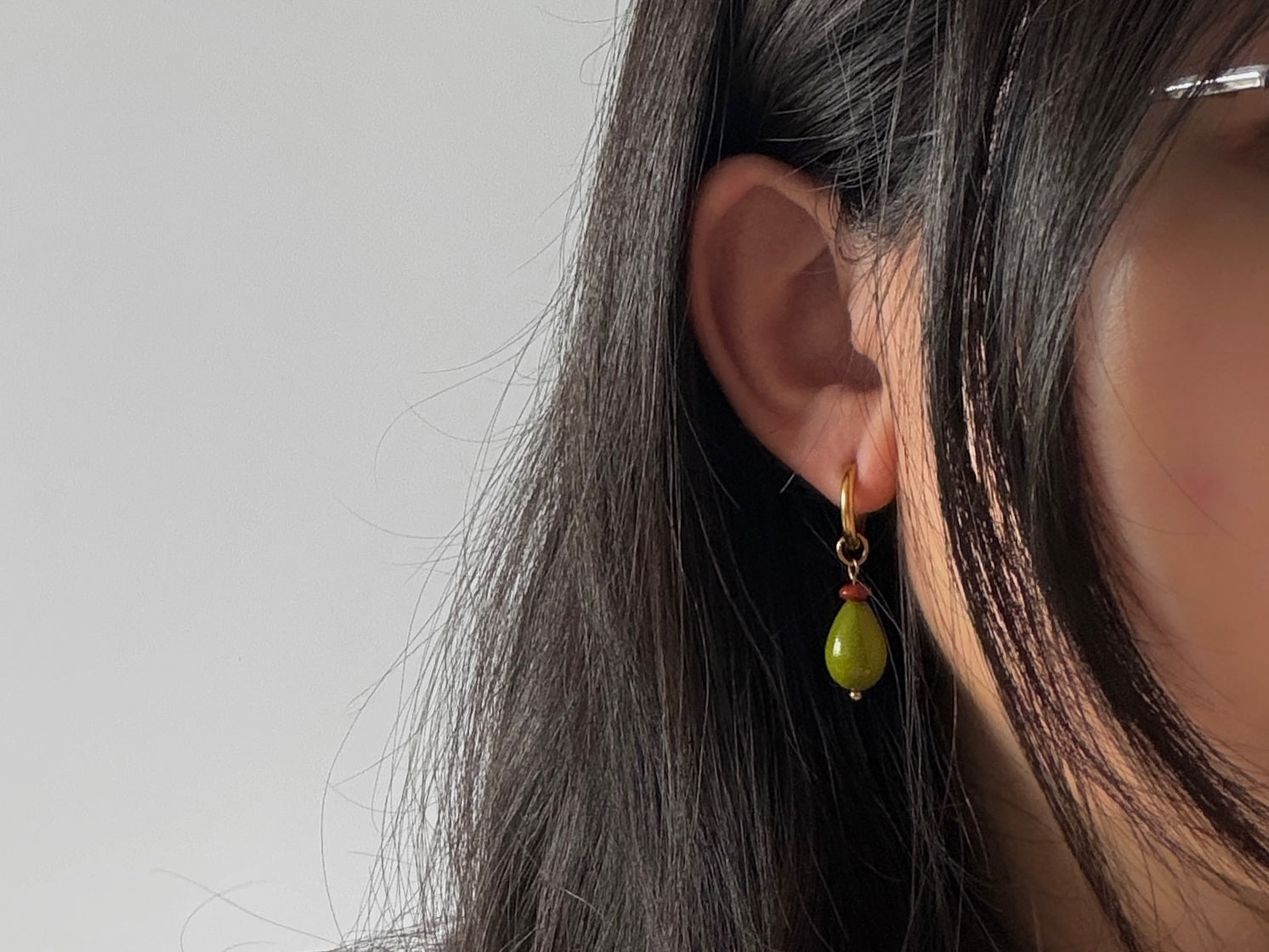 Backorder: Castelvetrano Earrings (Off the Pick)