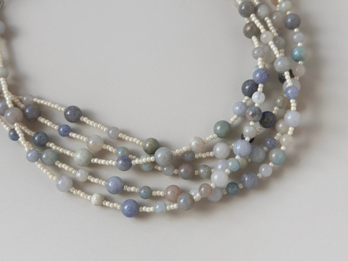 Limited Edition: Meringue Necklace (Piccolo in Vanilla)