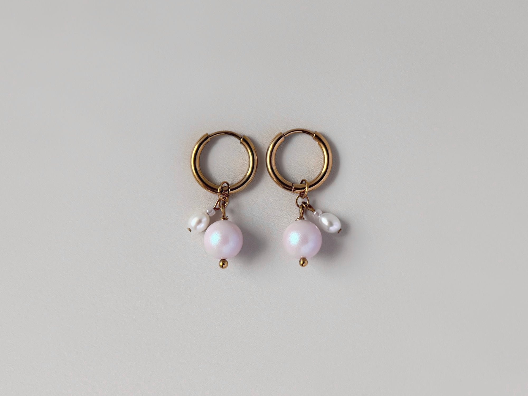 Alchemy: Blush Hoops