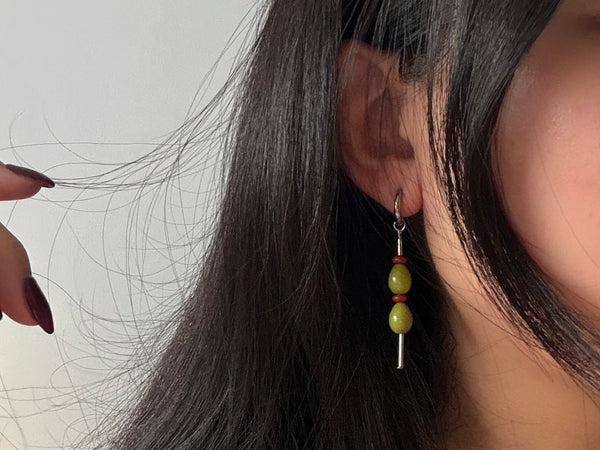 Castelvetrano Earrings: On the Pick