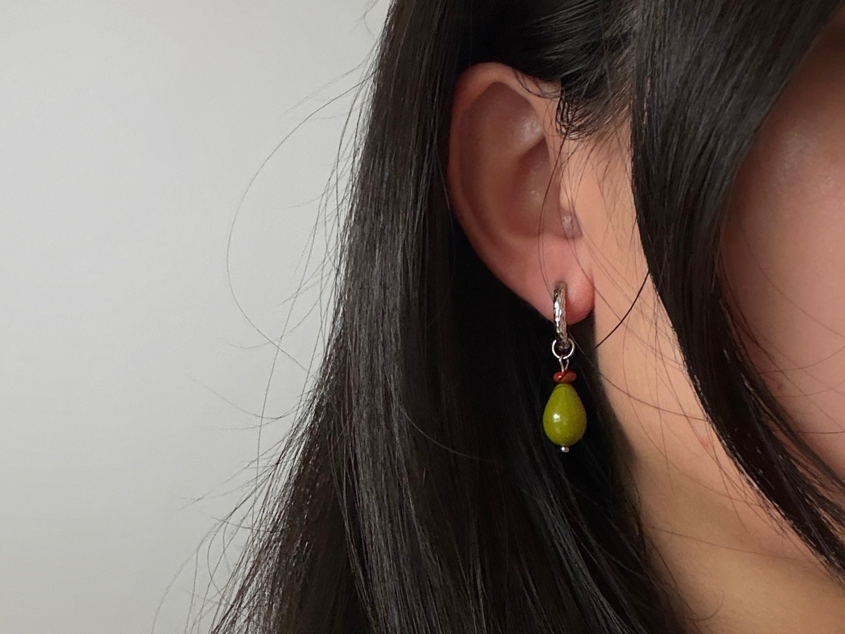Castelvetrano Earrings: Off the Pick