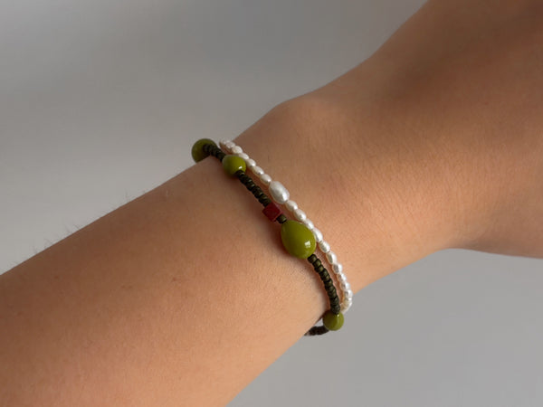 Castelvetrano Bracelet: Pearl