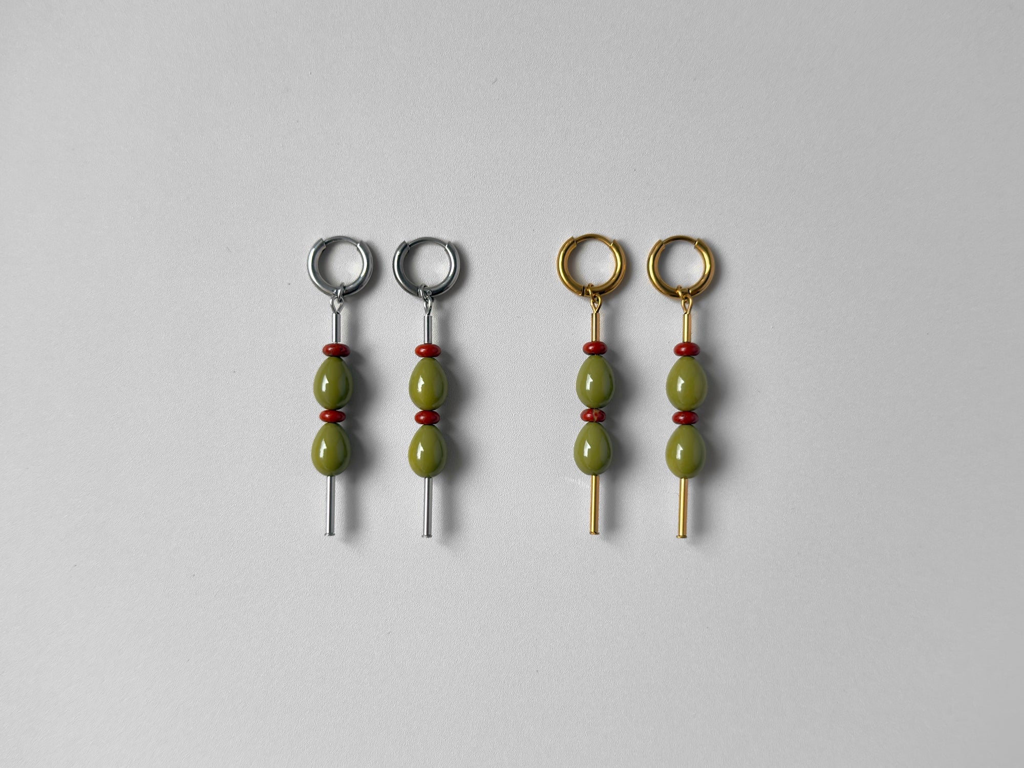 Castelvetrano Earrings: On the Pick