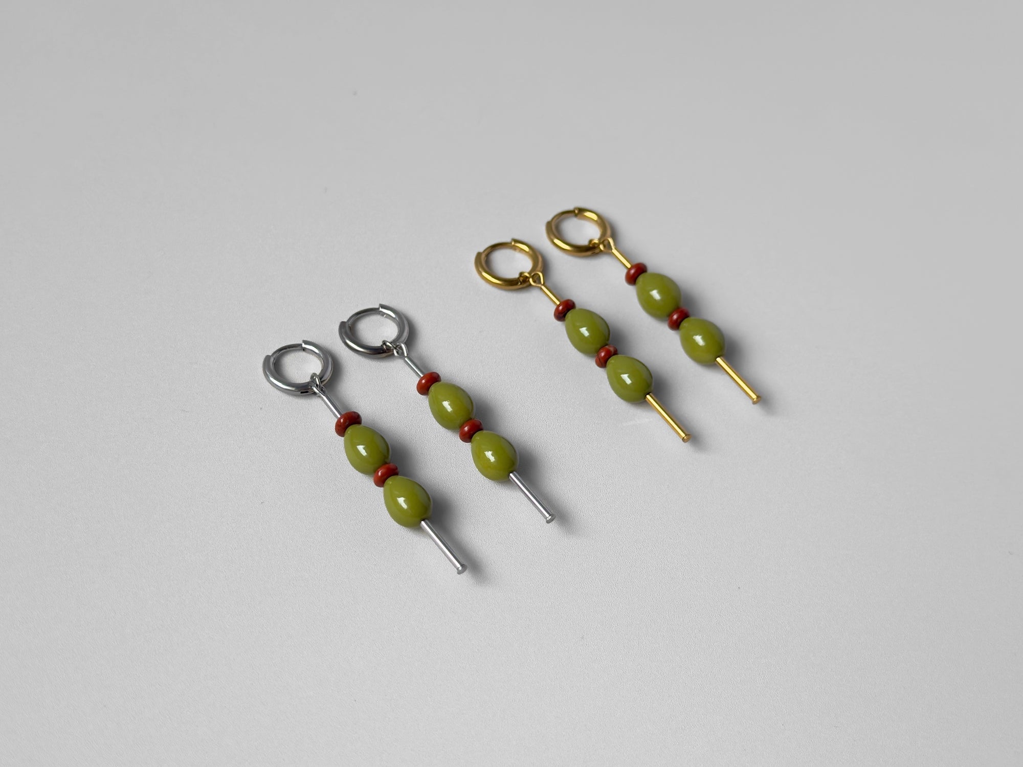 Castelvetrano Earrings: On the Pick