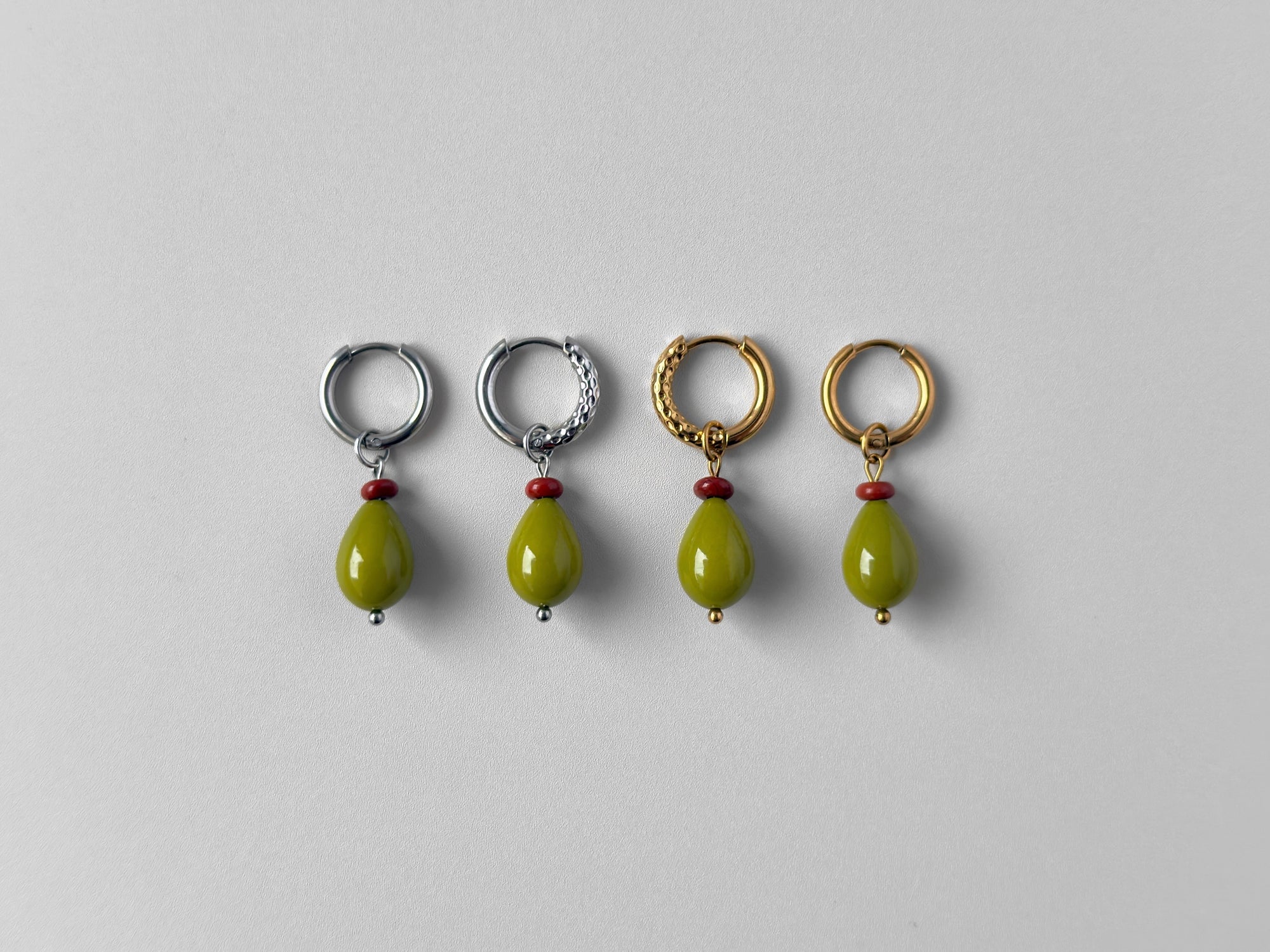 Castelvetrano Earrings: Off the Pick