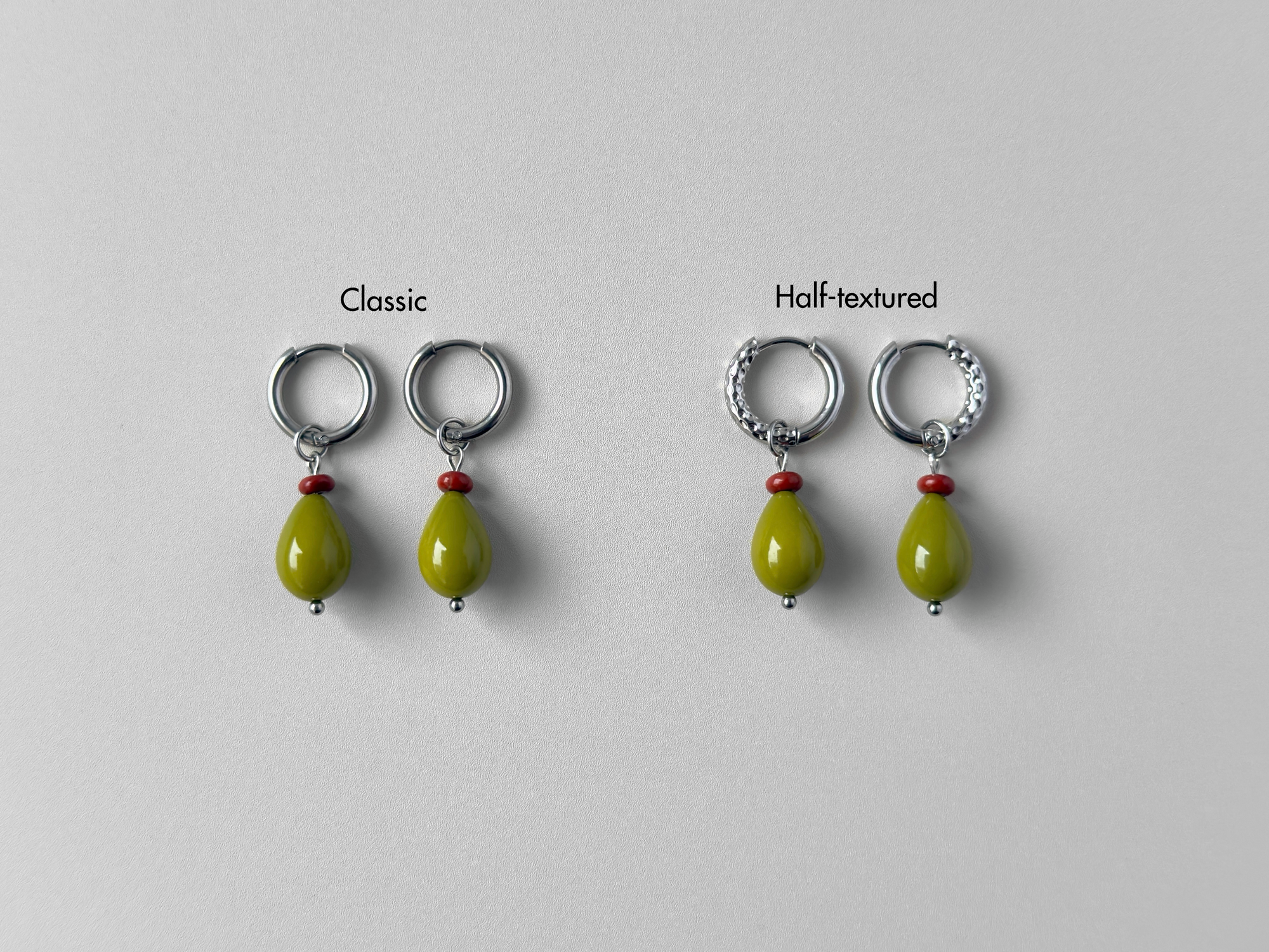 Castelvetrano Earrings: Off the Pick