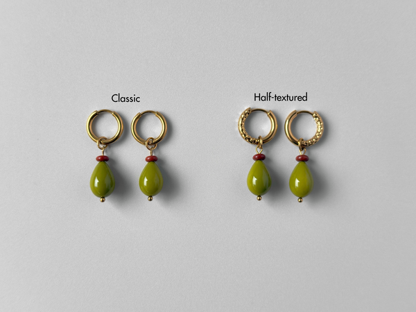 Castelvetrano Earrings: Off the Pick
