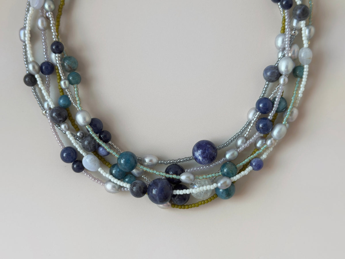 Sediment Series: Necklaces (Gemstones)