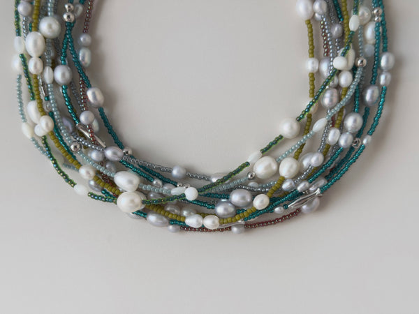 Sediment Series: Necklaces (Silver)