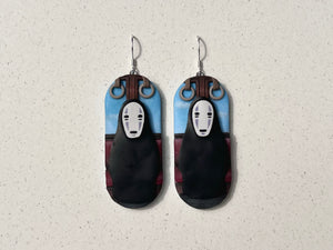 No-Face/Kaonashi on the Train Earrings #1