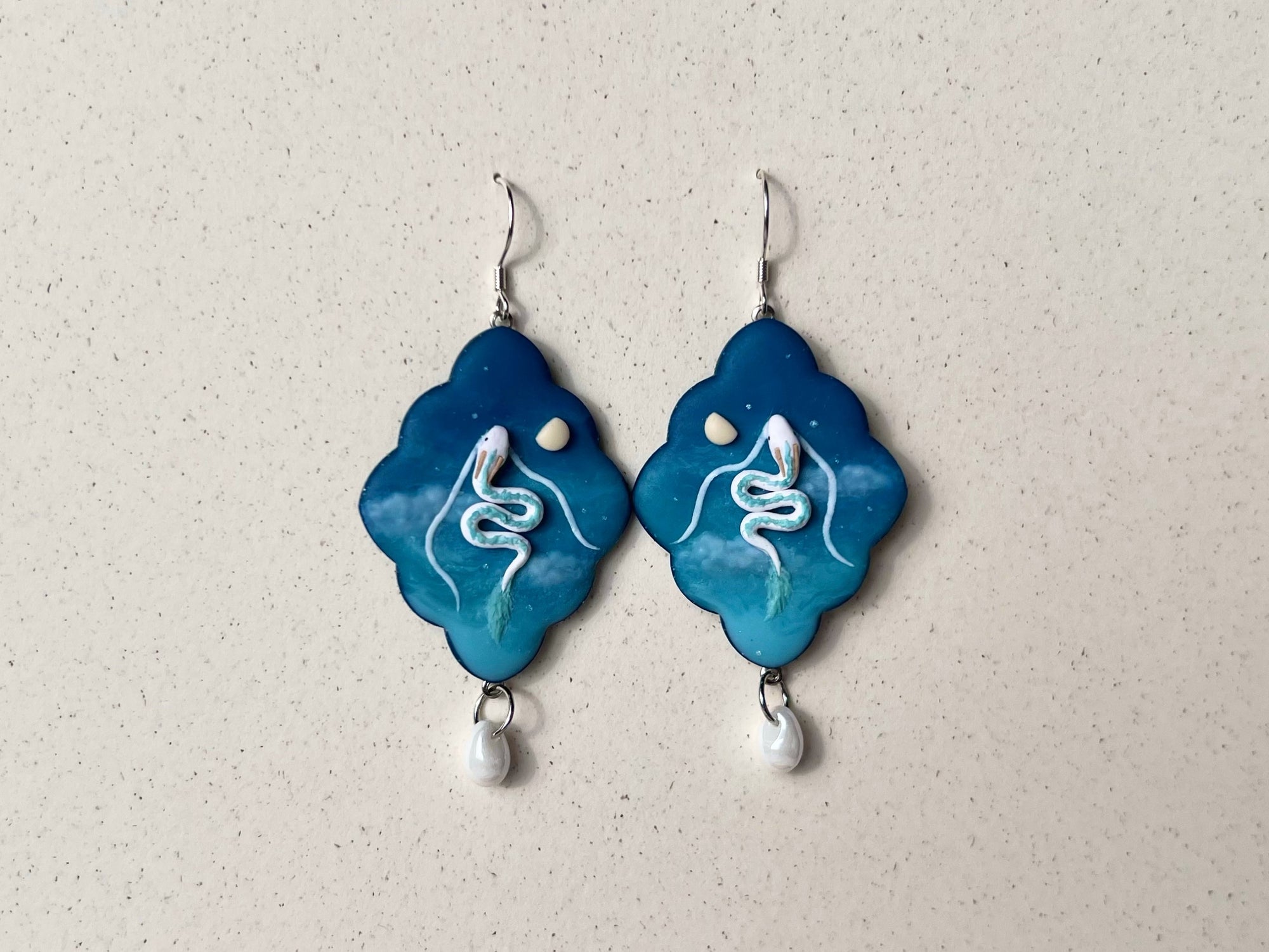 Haku in the Sky Earrings #1