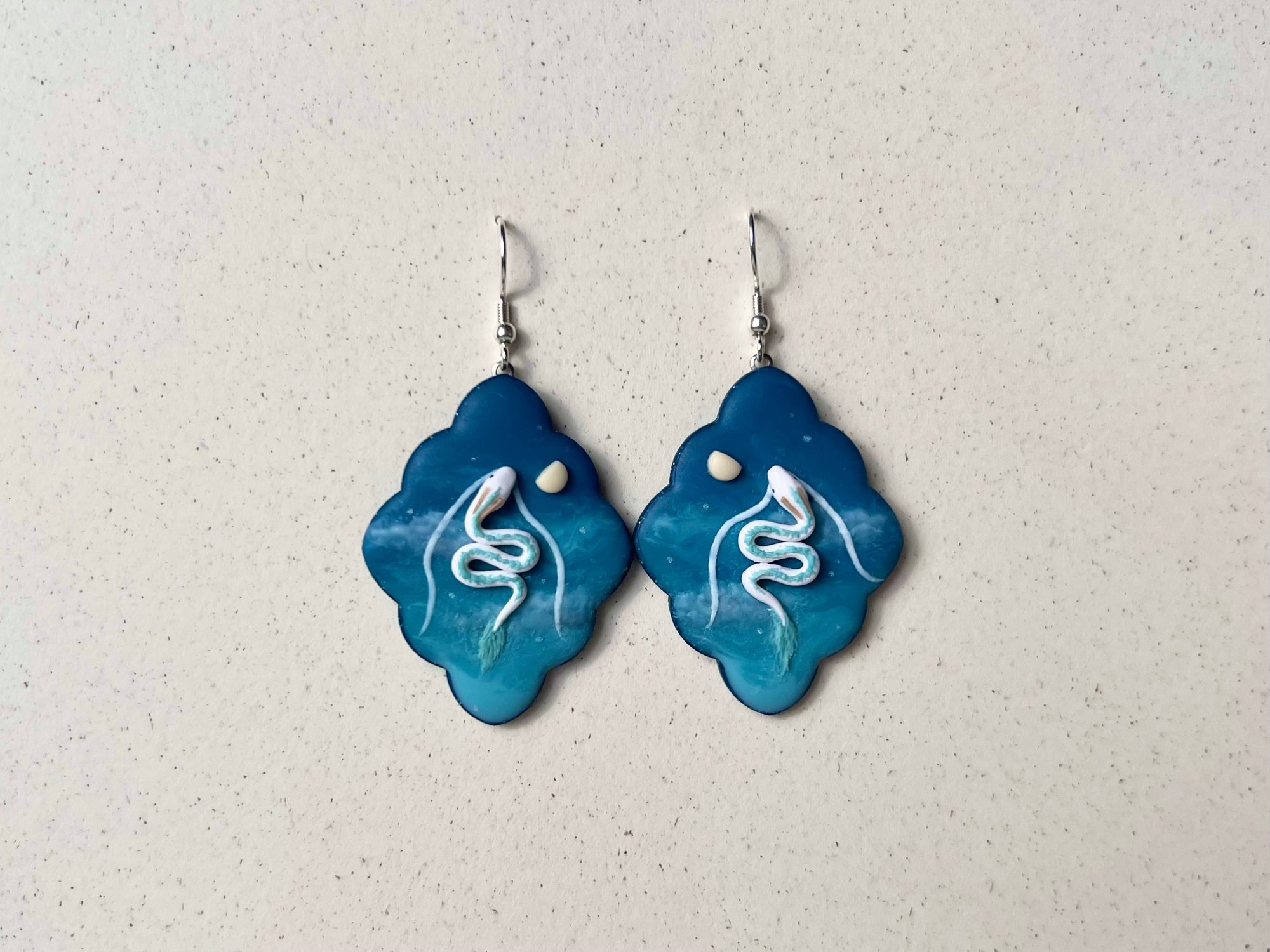 Haku in the Sky Earrings #2