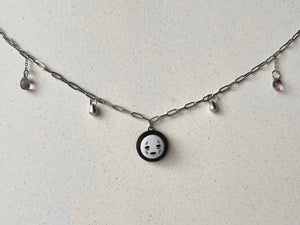 No-Face/Kaonashi Charm Necklace #1