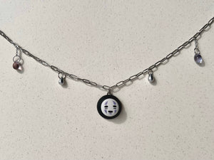 No-Face/Kaonashi Charm Necklace #2