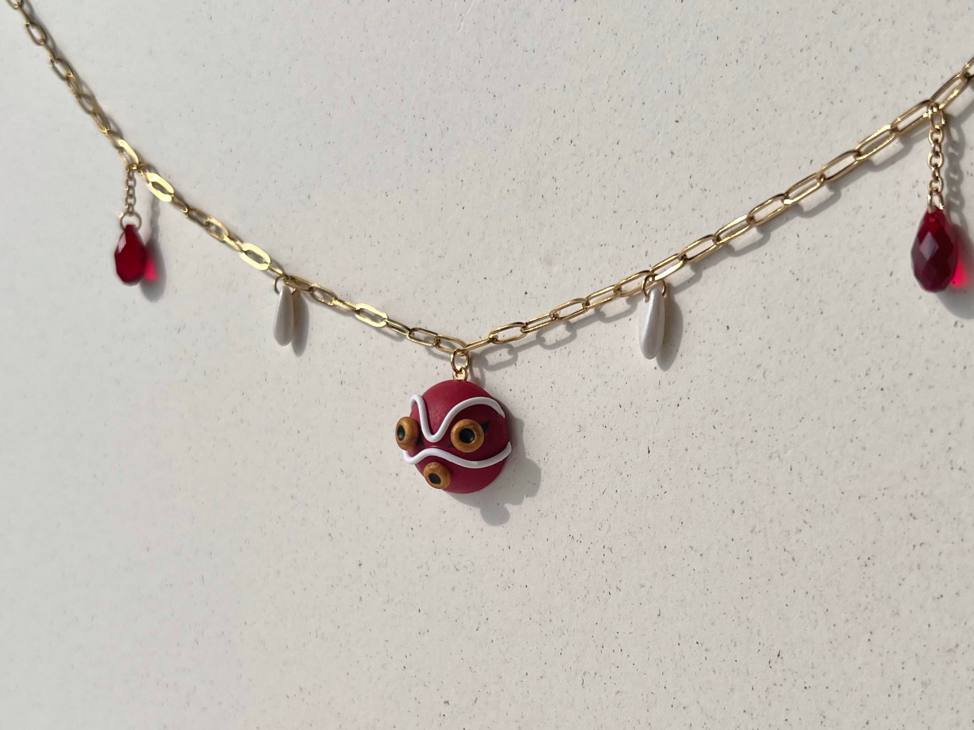 Princess Mononoke Charm Necklace #1