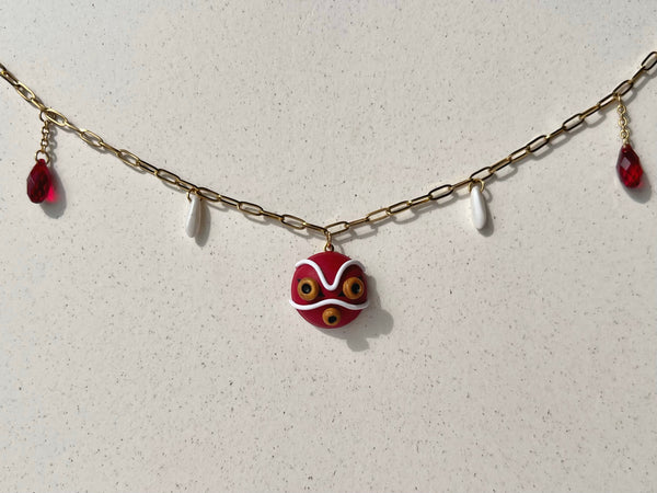 Princess Mononoke Charm Necklace #2