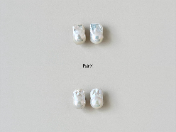 Baroque Pearl Huggies