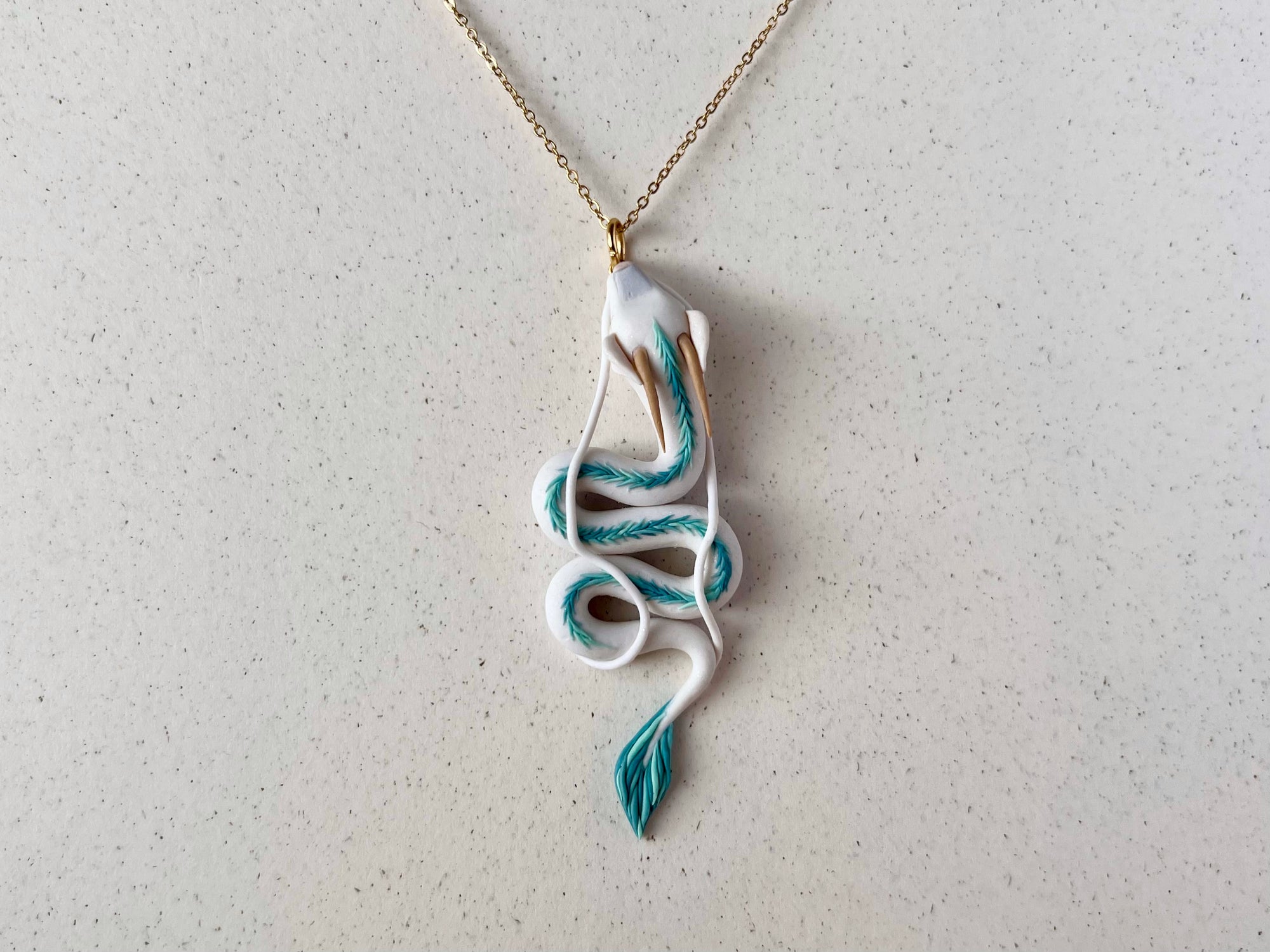 Sculpted Haku Necklace #1