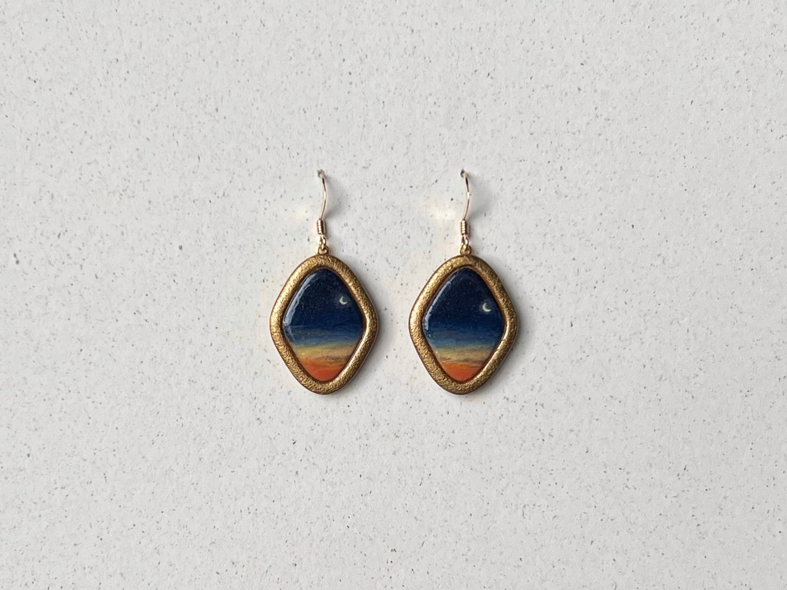 Painted Sunrise Earrings #12