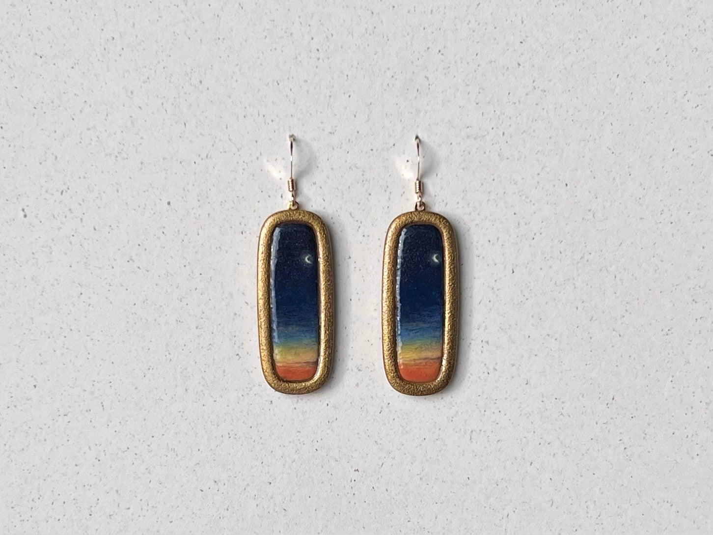 Painted Sunrise Earrings #14