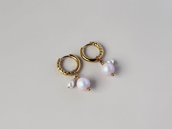 Alchemy: Blush Hoops