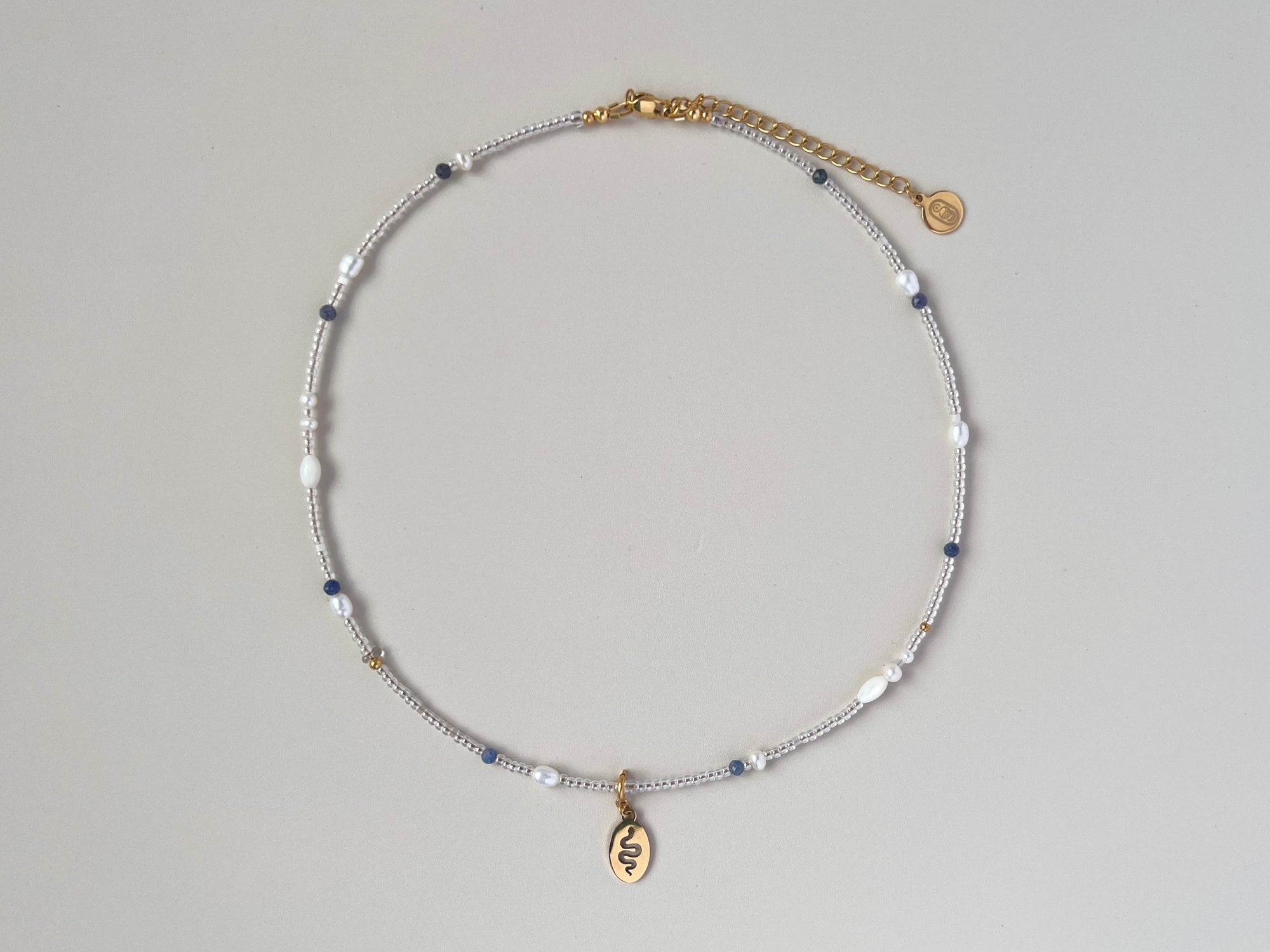 Backorder: Mizu Necklace in Sapphire