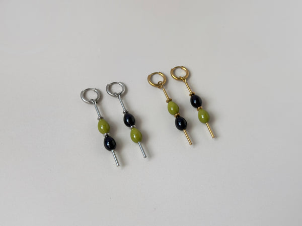 Cerignola Earrings: On the Pick
