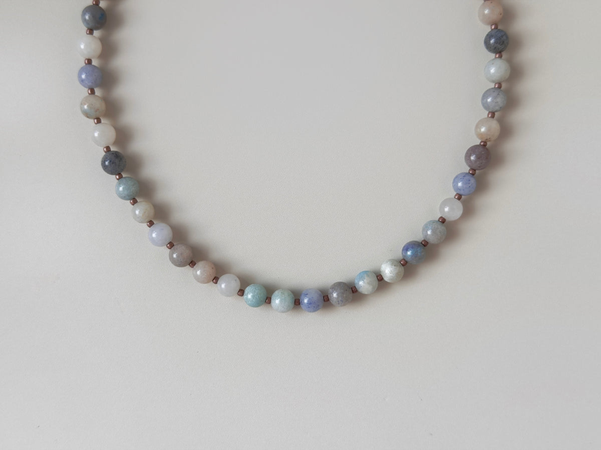 Limited Edition: Meringue Necklace (Grande in Mocha)