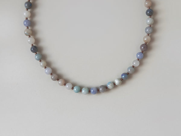 Limited Edition: Meringue Necklace (Grande in Mocha)