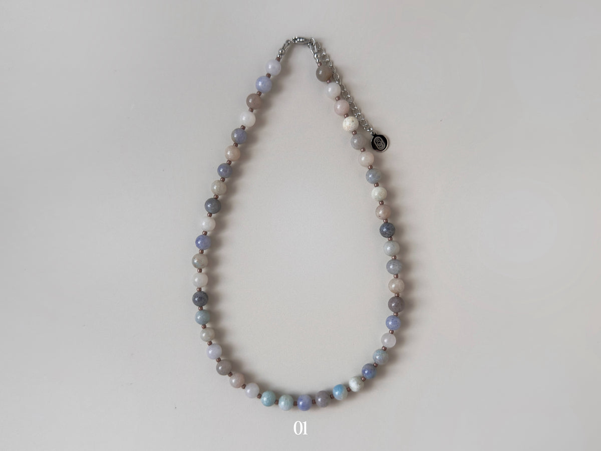 Limited Edition: Meringue Necklace (Grande in Mocha)