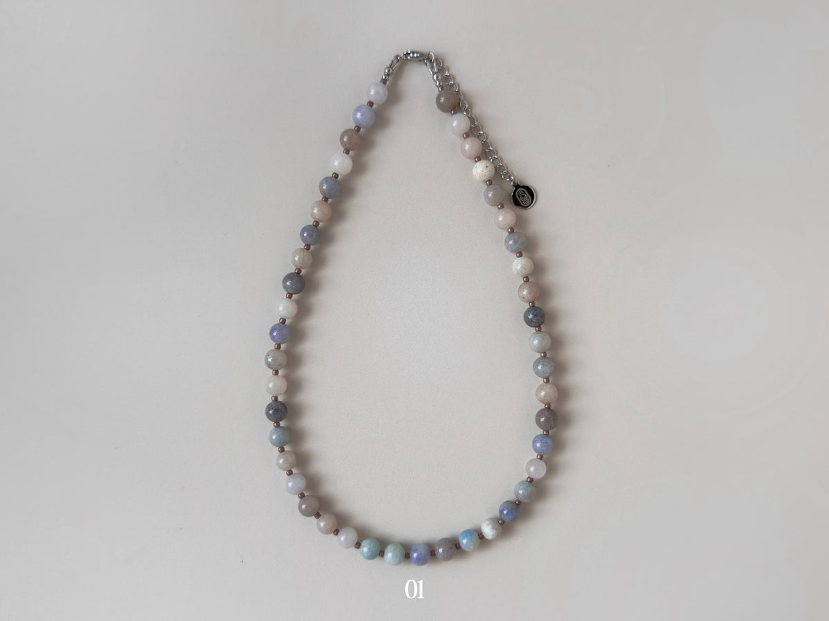 Limited Edition: Meringue Necklace (Grande in Mocha)