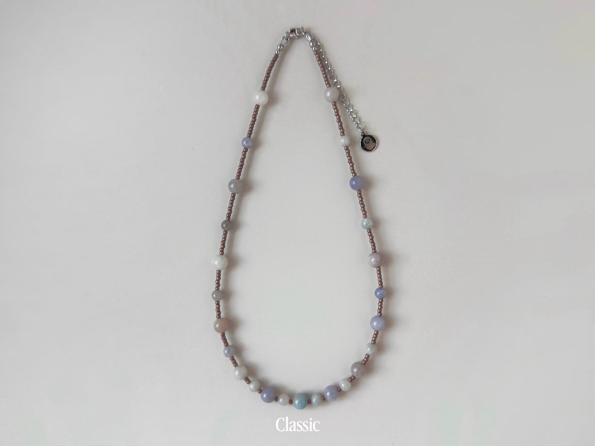 Limited Edition: Meringue Necklace (Piccolo in Mocha)
