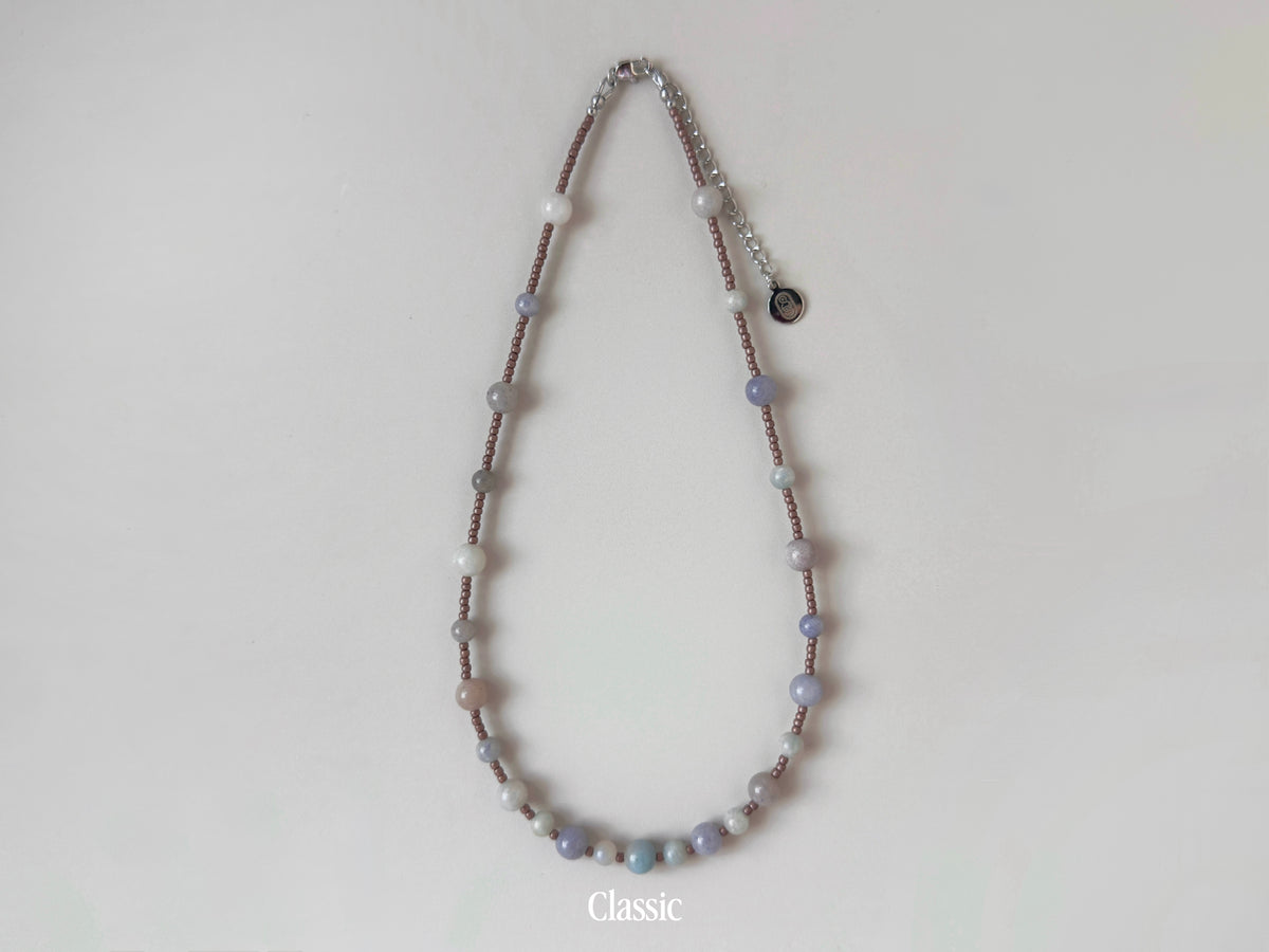 Limited Edition: Meringue Necklace (Piccolo in Mocha)