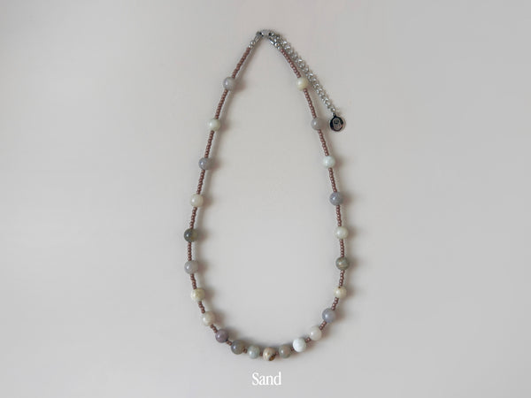 Limited Edition: Meringue Necklace (Piccolo in Mocha)