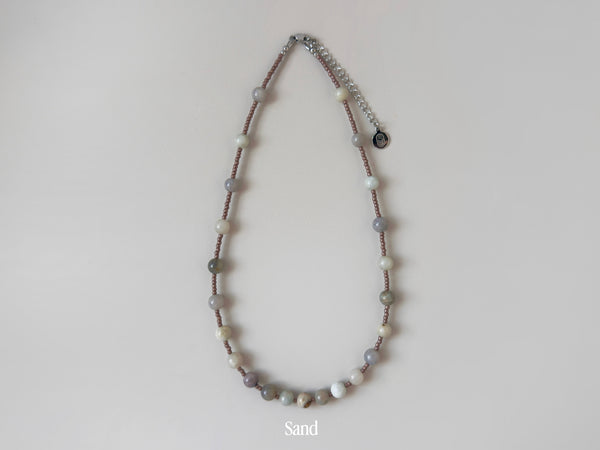 Limited Edition: Meringue Necklace (Piccolo in Mocha)