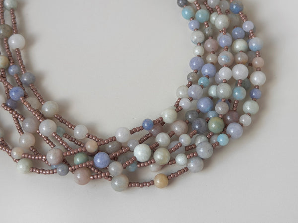 Limited Edition: Meringue Necklace (Piccolo in Mocha)