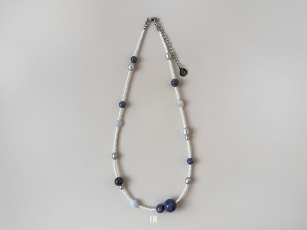 Sediment Series: Necklaces (Gemstones)