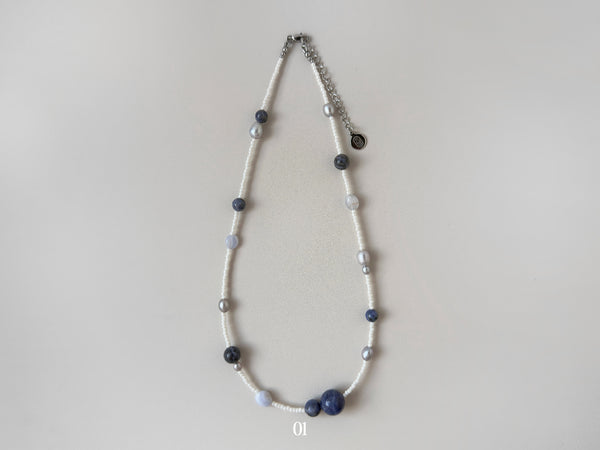 Sediment Series: Necklaces (Gemstones)