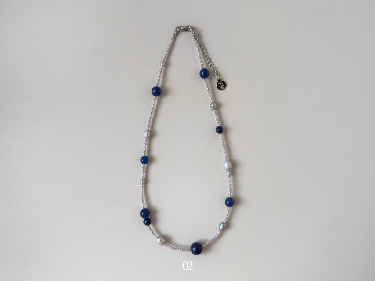 Sediment Series: Necklaces (Gemstones)