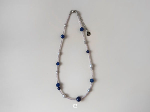 Sediment Series: Necklaces (Gemstones)