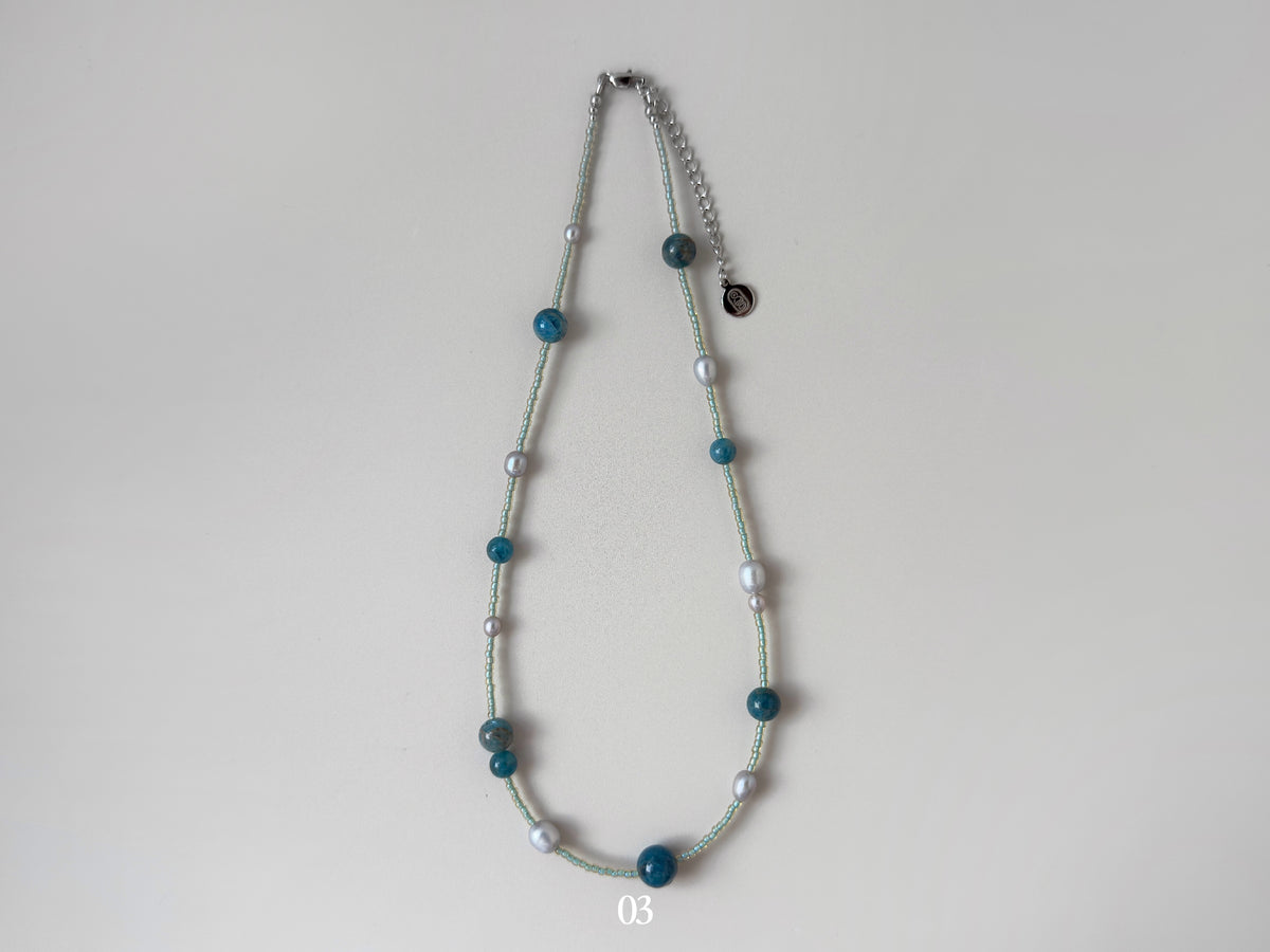 Sediment Series: Necklaces (Gemstones)