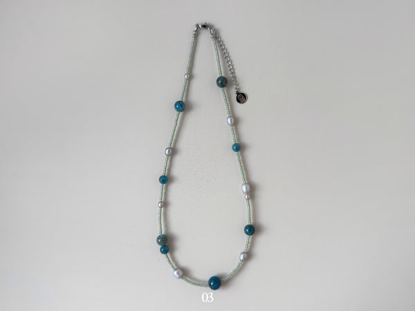 Sediment Series: Necklaces (Gemstones)