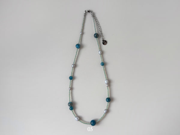 Sediment Series: Necklaces (Gemstones)