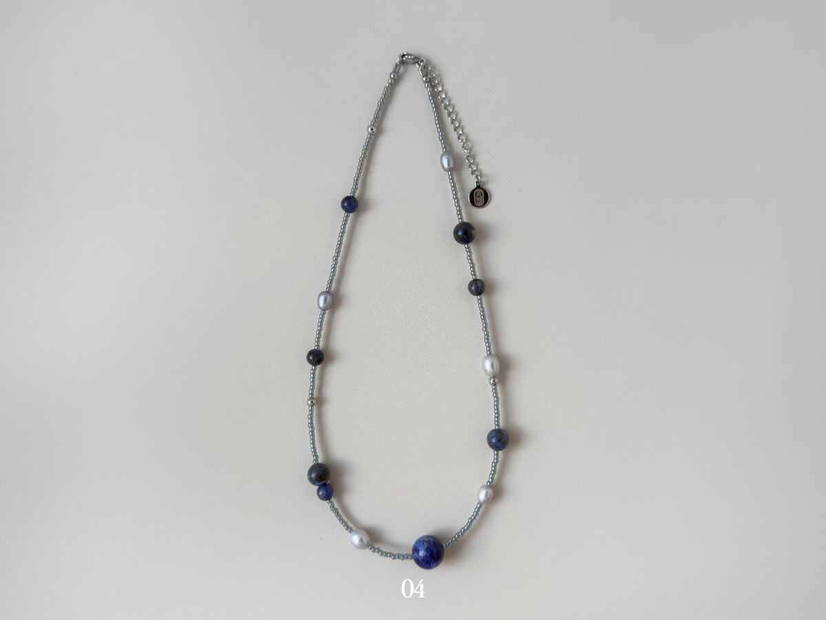 Sediment Series: Necklaces (Gemstones)