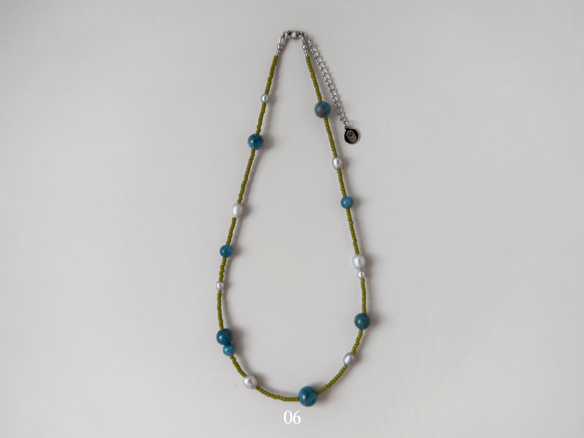 Sediment Series: Necklaces (Gemstones)