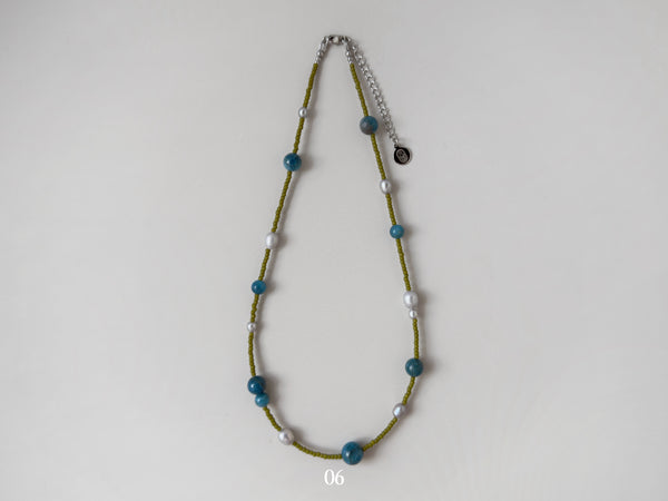 Sediment Series: Necklaces (Gemstones)