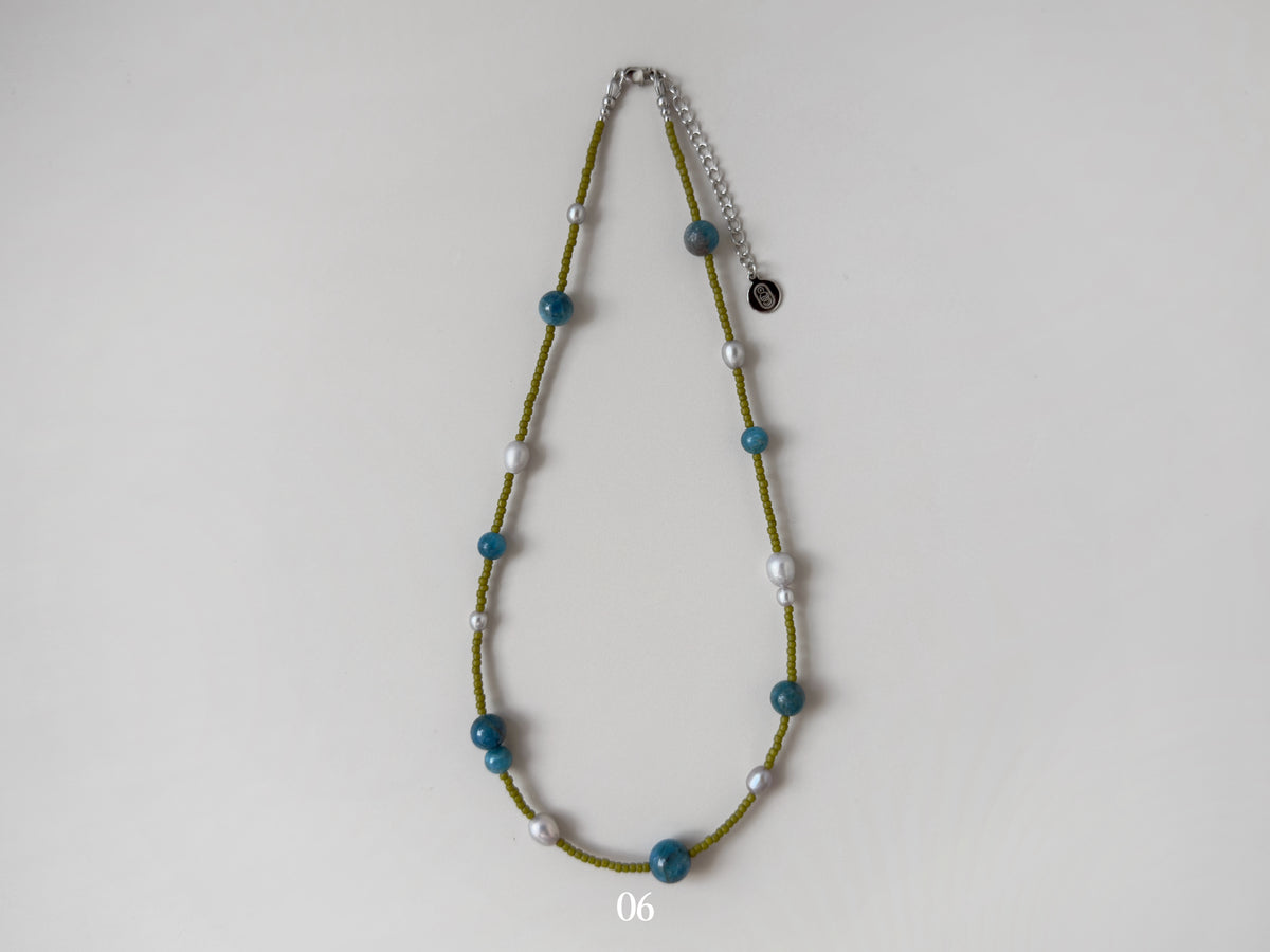 Sediment Series: Necklaces (Gemstones)