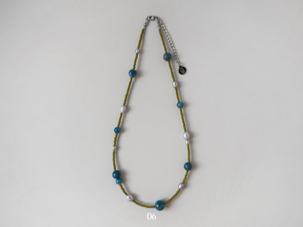 Sediment Series: Necklaces (Gemstones)