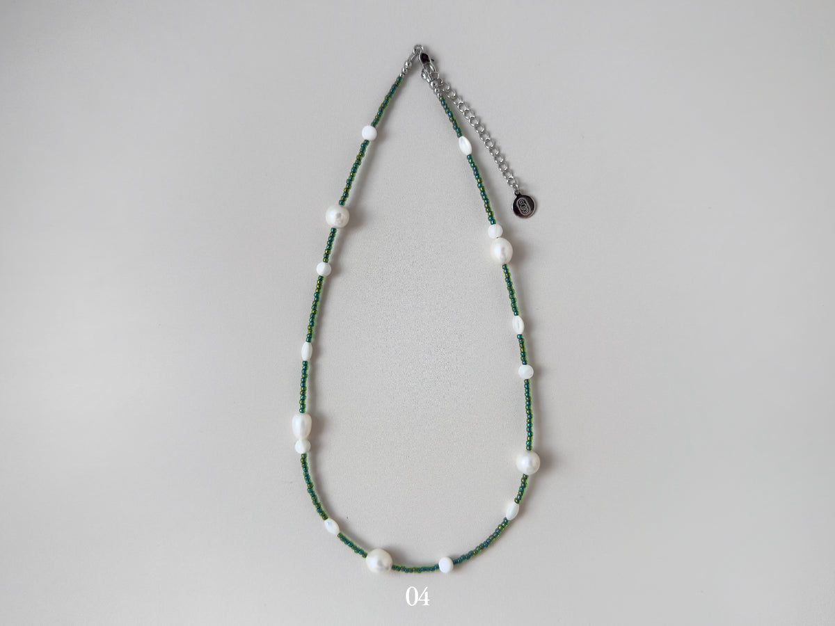 Sediment Series: Necklaces (Silver)