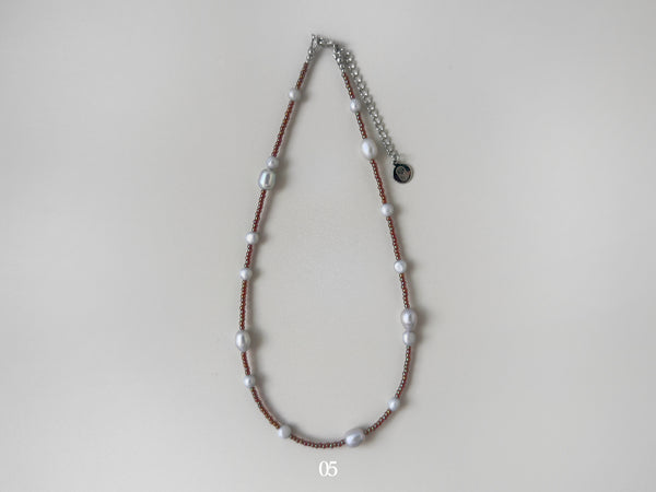 Sediment Series: Necklaces (Silver)